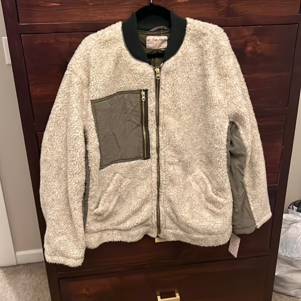 Free People Rivington Sherpa NWT Sz M